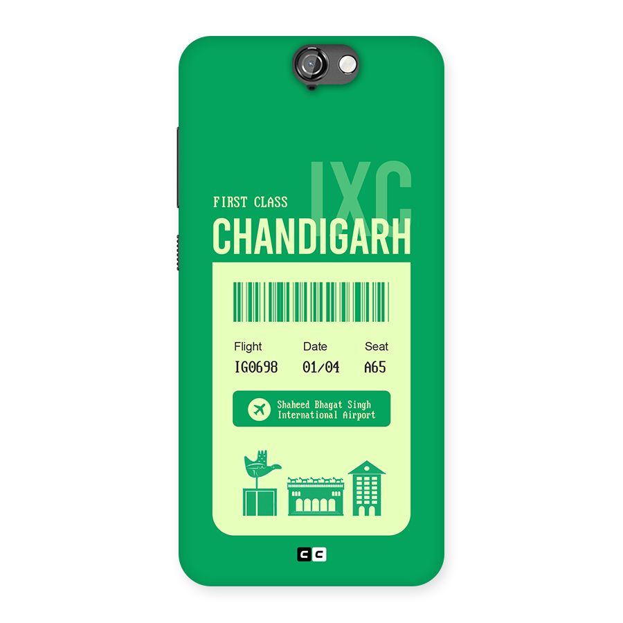 Chandigarh Boarding Pass Back Case for One A9