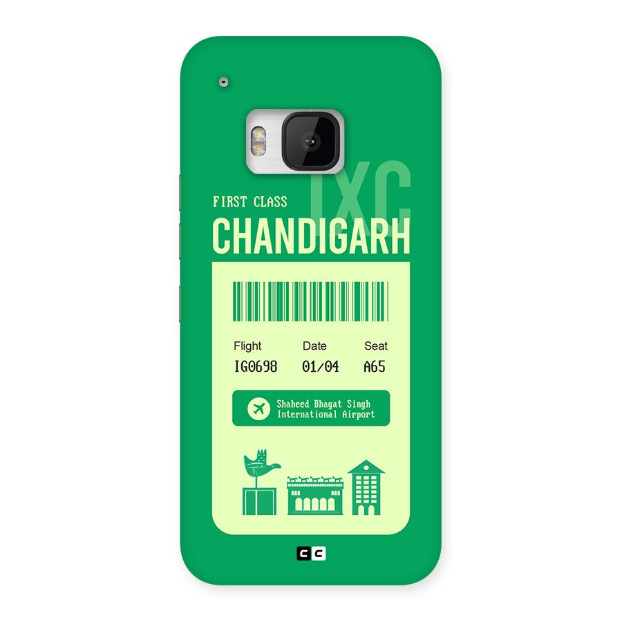 Chandigarh Boarding Pass Back Case for One M9