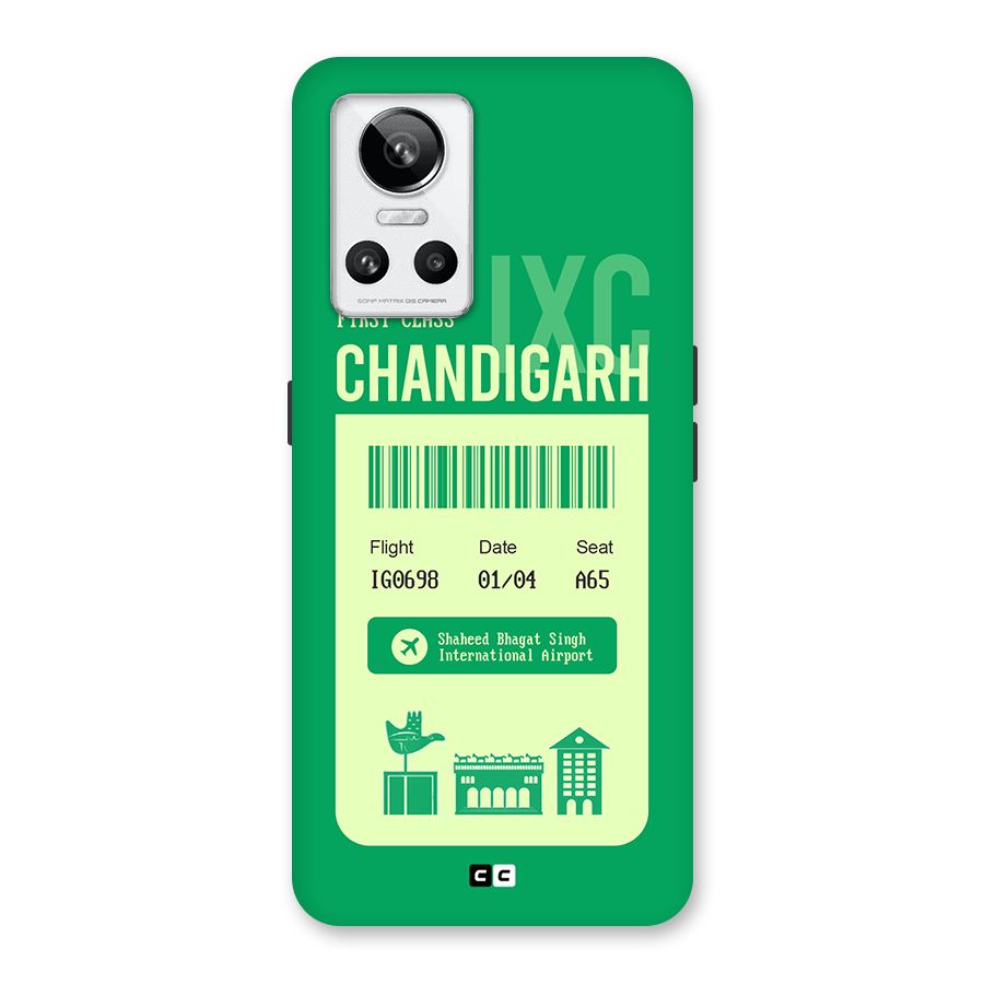 Chandigarh Boarding Pass Back Case for Realme GT Neo 3