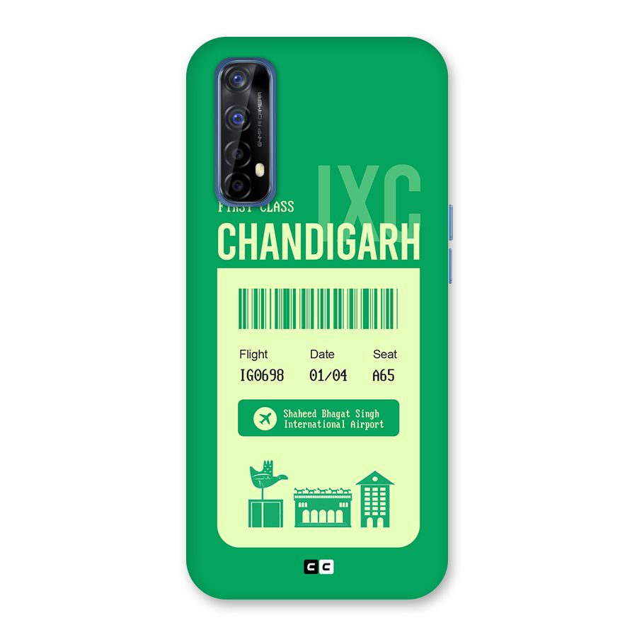 Chandigarh Boarding Pass Back Case for Realme Narzo 20 Pro