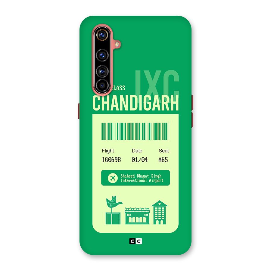 Chandigarh Boarding Pass Back Case for Realme X50 Pro