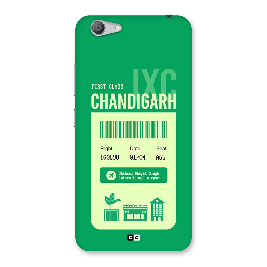 Chandigarh Boarding Pass Back Case for Vivo Y53