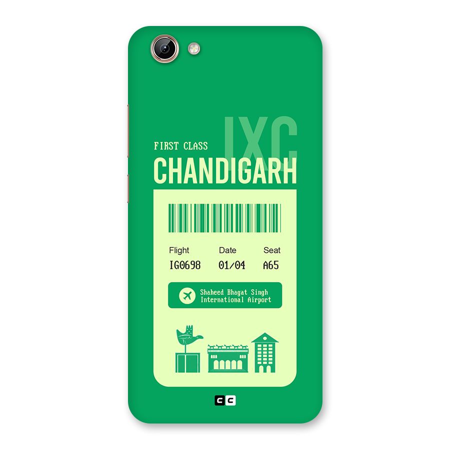 Chandigarh Boarding Pass Back Case for Vivo Y71