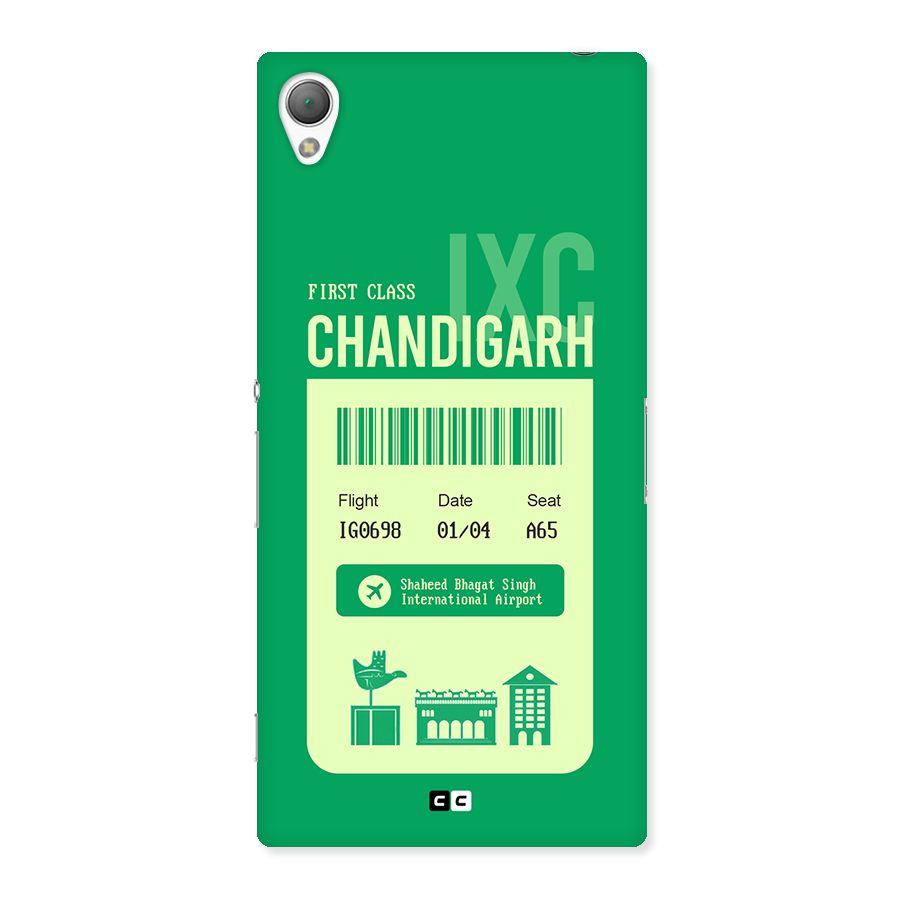 Chandigarh Boarding Pass Back Case for Xperia Z3
