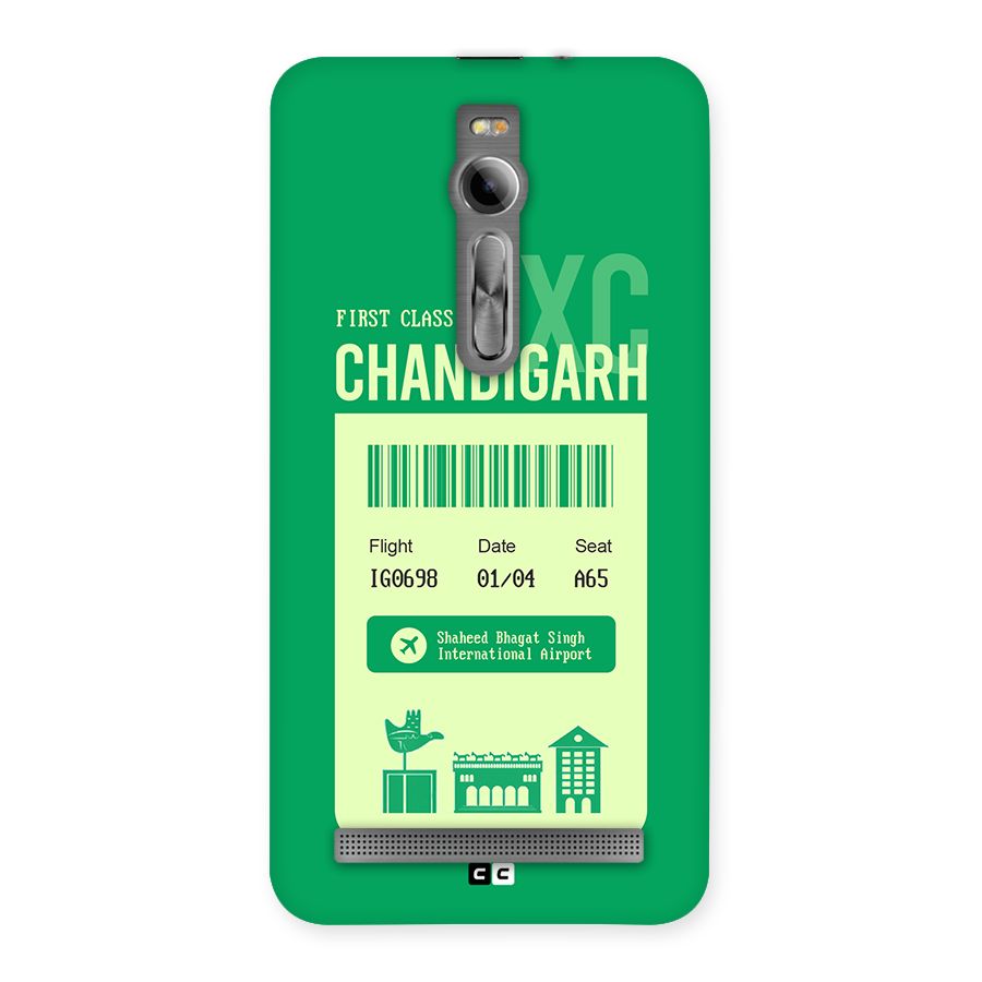 Chandigarh Boarding Pass Back Case for Zenfone 2