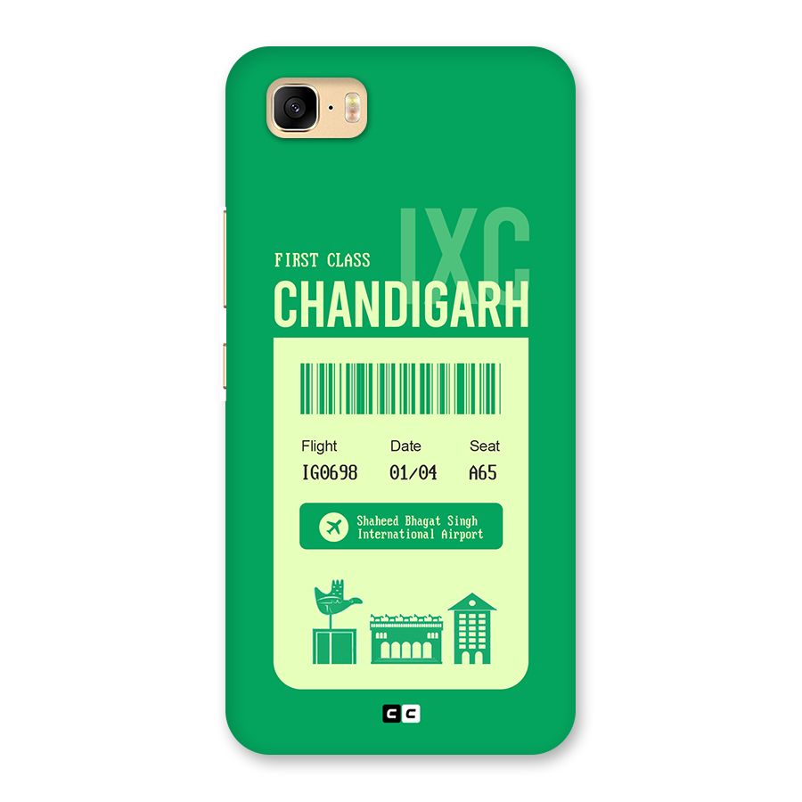 Chandigarh Boarding Pass Back Case for Zenfone 3s Max