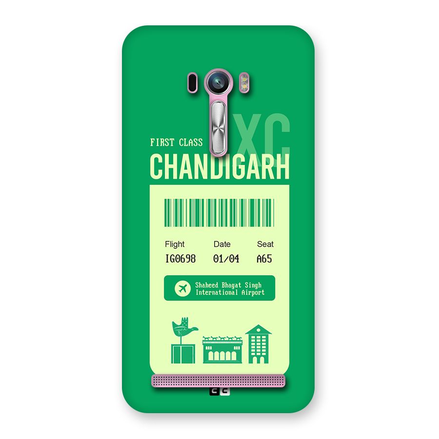 Chandigarh Boarding Pass Back Case for Zenfone Selfie