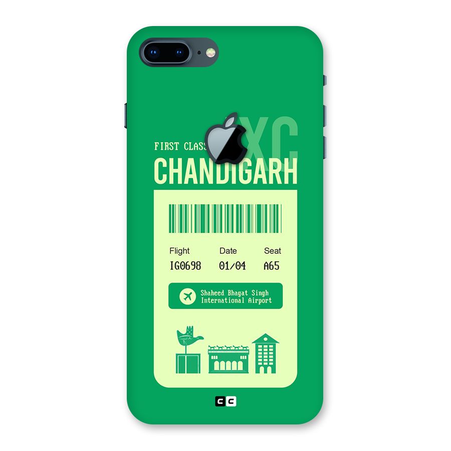 Chandigarh Boarding Pass Back Case for iPhone 7 Plus Apple Cut