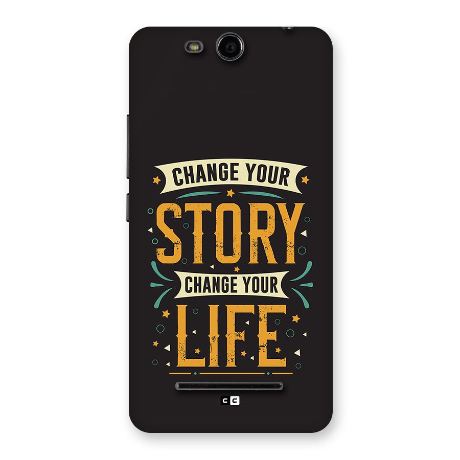 Change Your Life Back Case for Canvas Juice 3 Q392