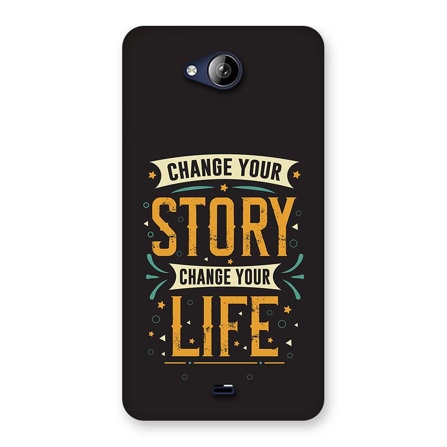 Change Your Life Back Case for Canvas Play Q355