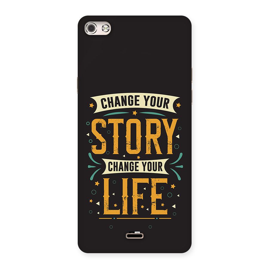 Change Your Life Back Case for Canvas Silver 5