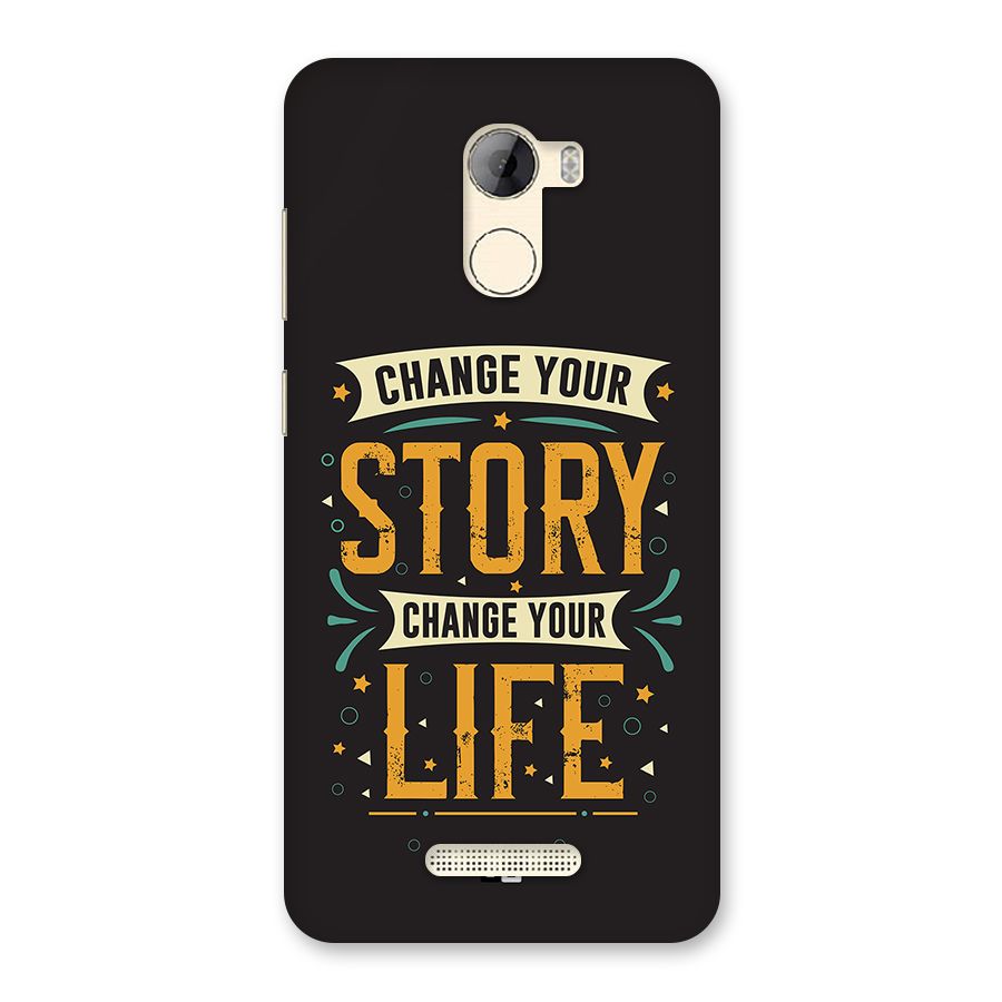 Change Your Life Back Case for Gionee A1 LIte