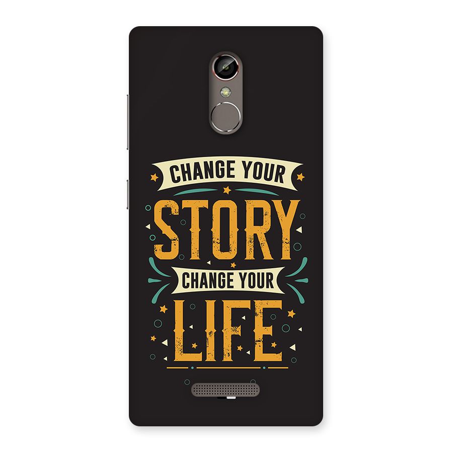 Change Your Life Back Case for Gionee S6s