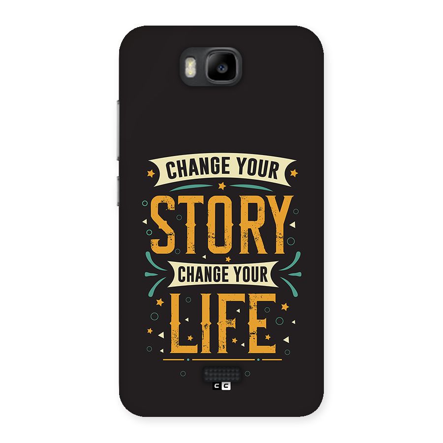 Change Your Life Back Case for Honor Bee
