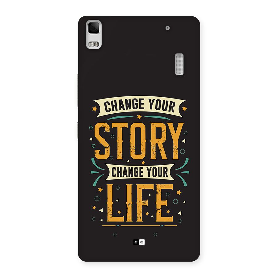 Change Your Life Back Case for Lenovo A7000