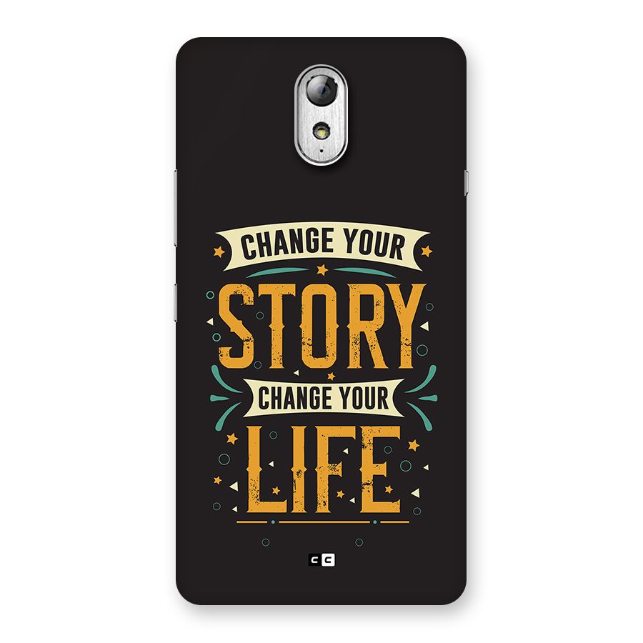 Change Your Life Back Case for Lenovo Vibe P1M