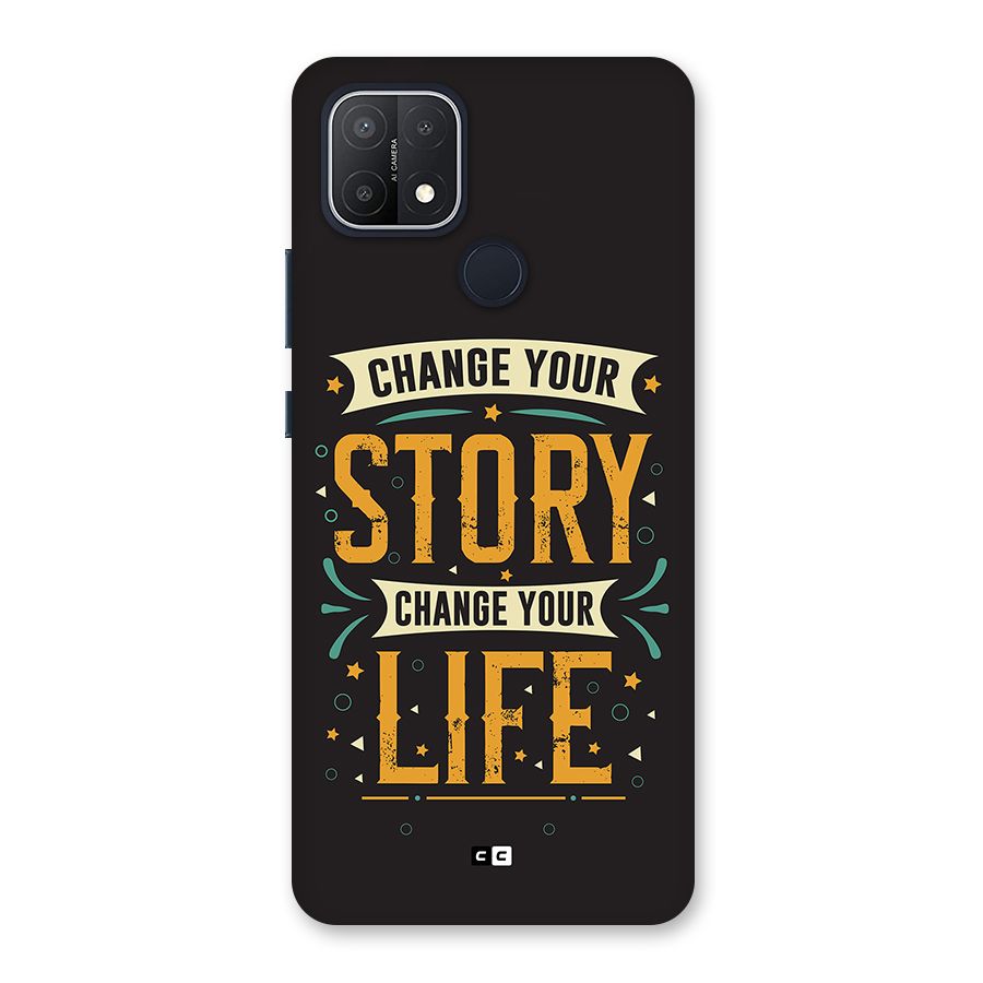 Change Your Life Back Case for Oppo A15
