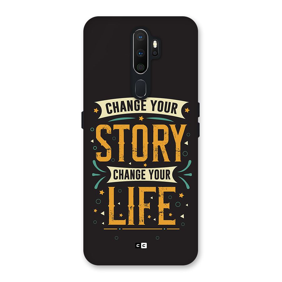 Change Your Life Back Case for Oppo A5 (2020)