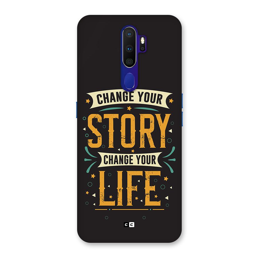 Change Your Life Back Case for Oppo A9 (2020)