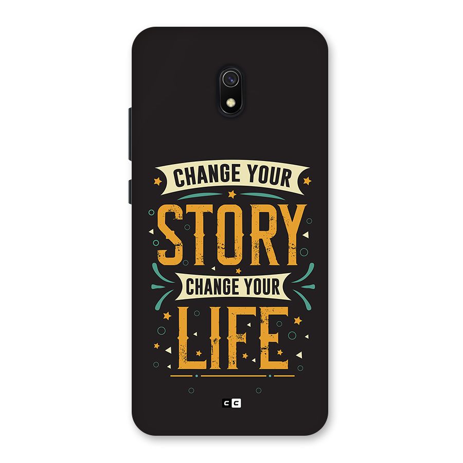 Change Your Life Back Case for Redmi 8A