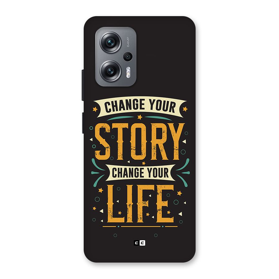 Change Your Life Back Case for Redmi K50i