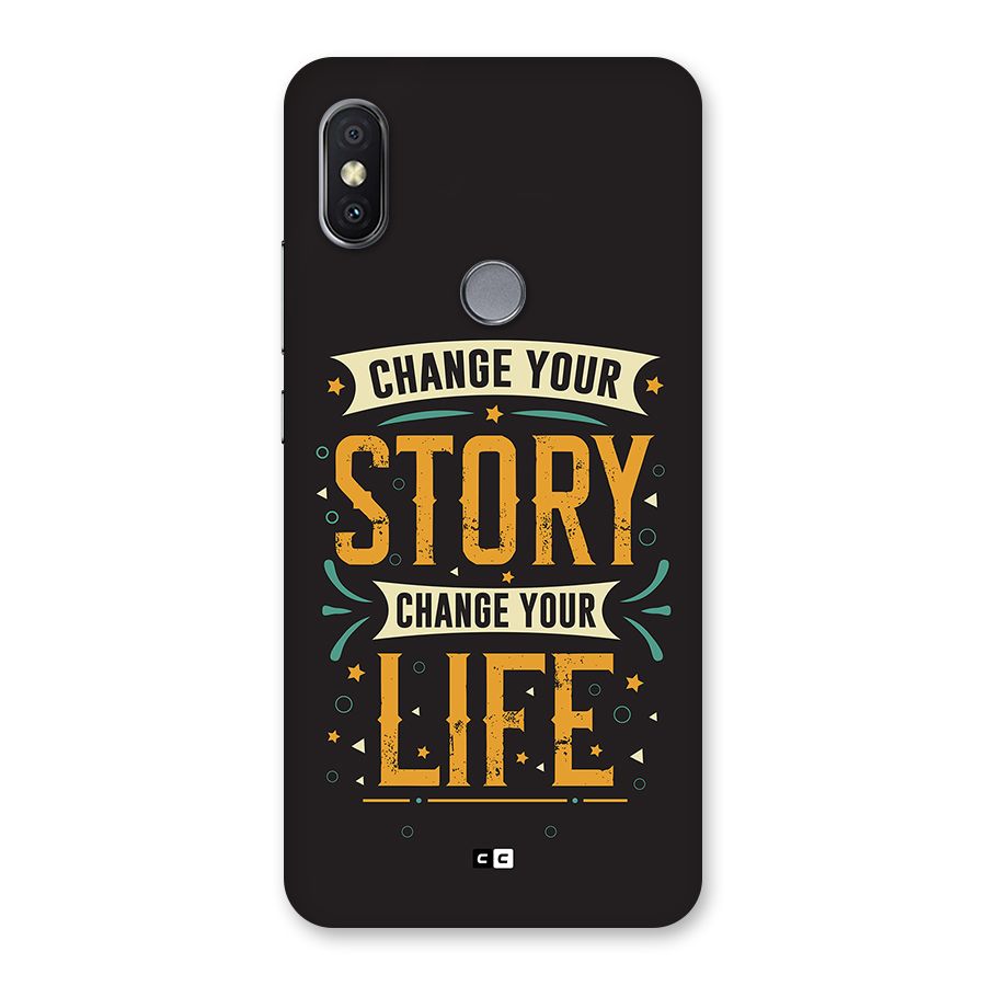 Change Your Life Back Case for Redmi Y2