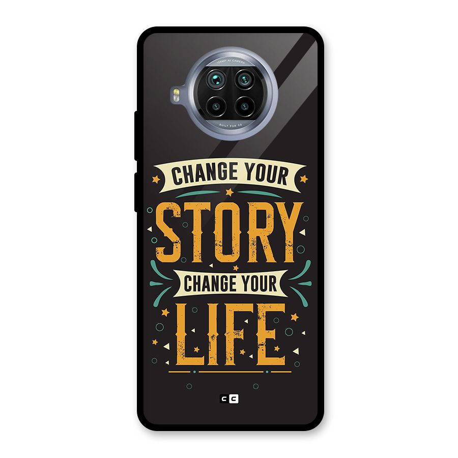 Change Your Life Glass Back Case for Mi 10i