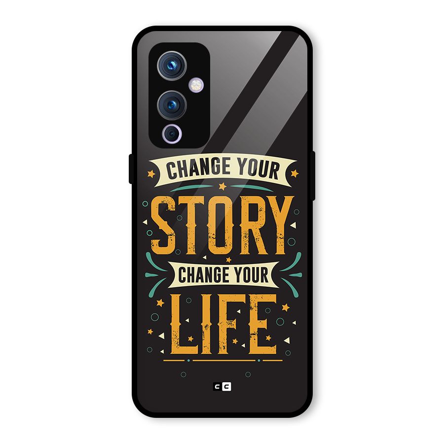 Change Your Life Glass Back Case for OnePlus 9