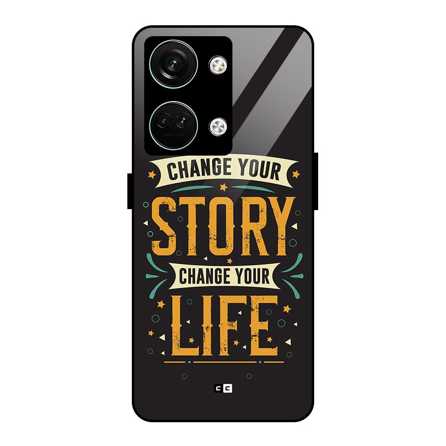 Change Your Life Glass Back Case for Oneplus Nord 3