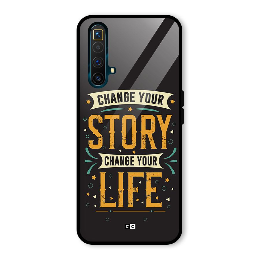 Change Your Life Glass Back Case for Realme X3