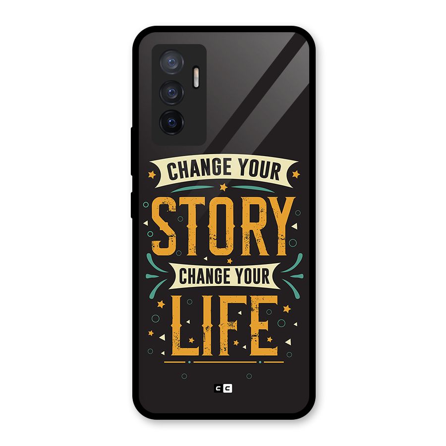 Change Your Life Glass Back Case for Vivo V23e