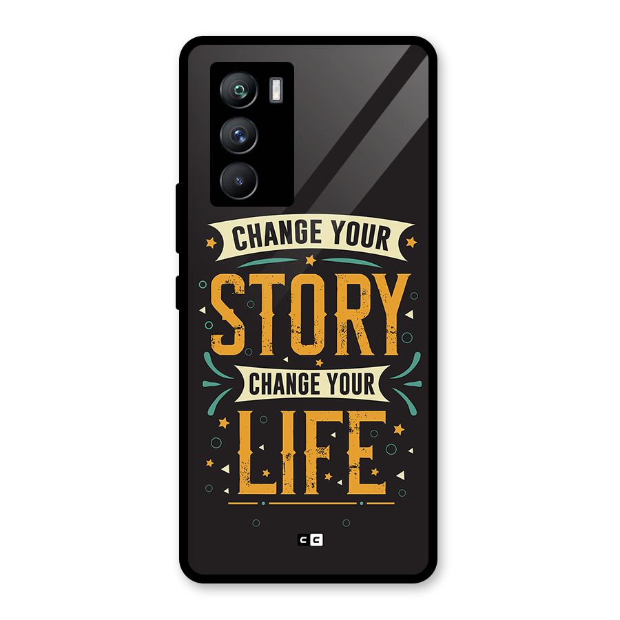 Change Your Life Glass Back Case for Vivo iQOO 9 SE