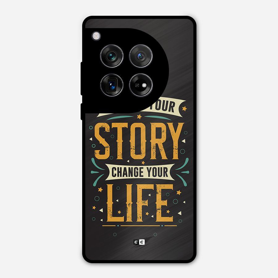 Change Your Life Metal Back Case for OnePlus 12