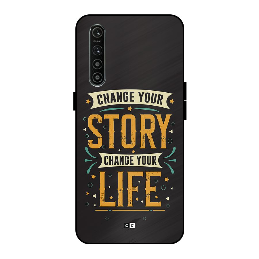 Change Your Life Metal Back Case for Realme XT
