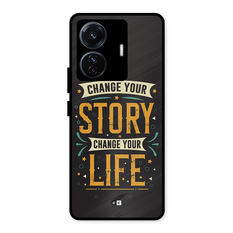 Change Your Life Metal Back Case for Vivo T1 Pro