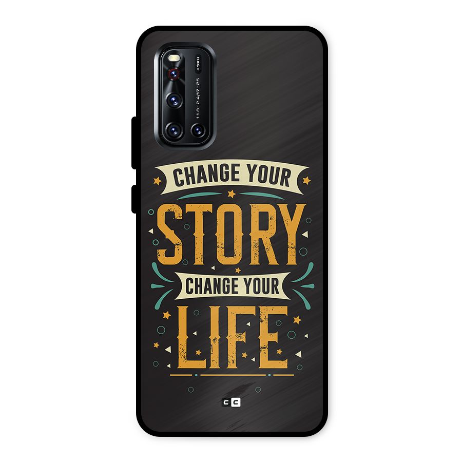 Change Your Life Metal Back Case for Vivo V19
