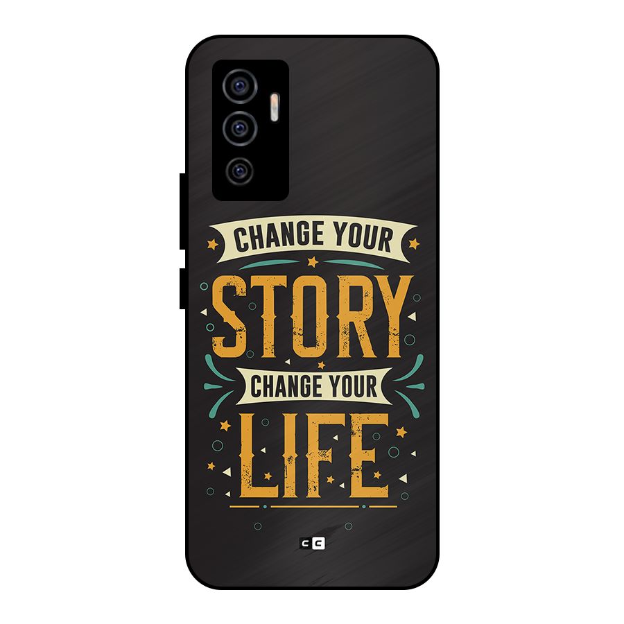 Change Your Life Metal Back Case for Vivo V23e