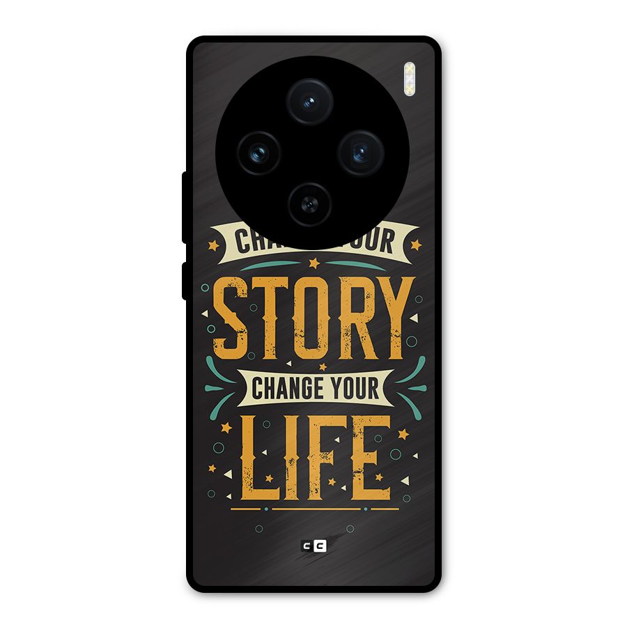 Change Your Life Metal Back Case for Vivo X100
