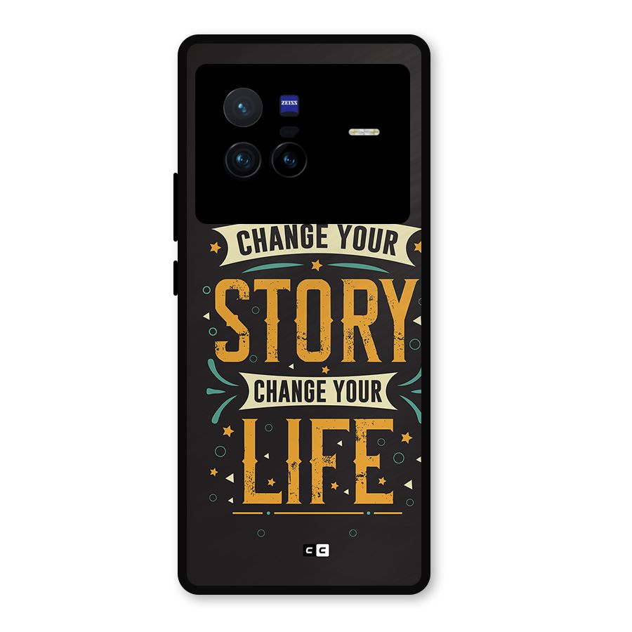 Change Your Life Metal Back Case for Vivo X80