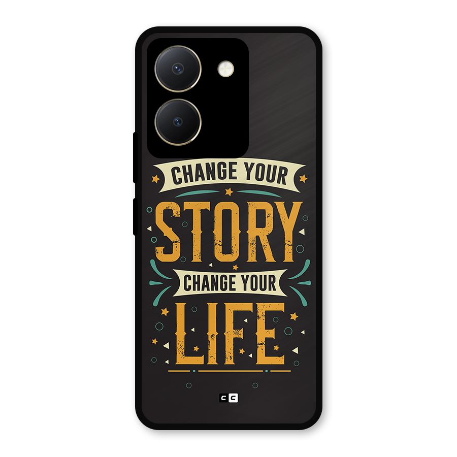 Change Your Life Metal Back Case for Vivo Y36