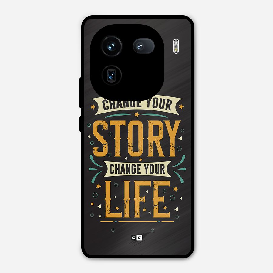Change Your Life Metal Back Case for iQOO 12