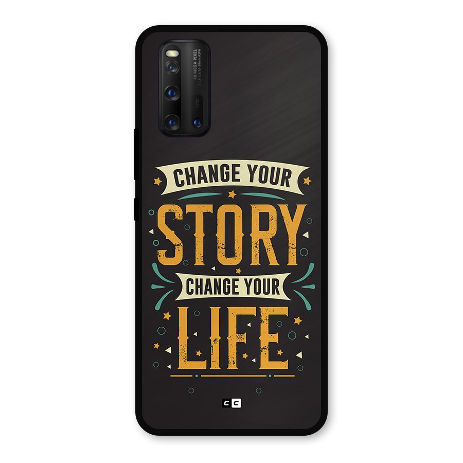 Change Your Life Metal Back Case for iQOO 3