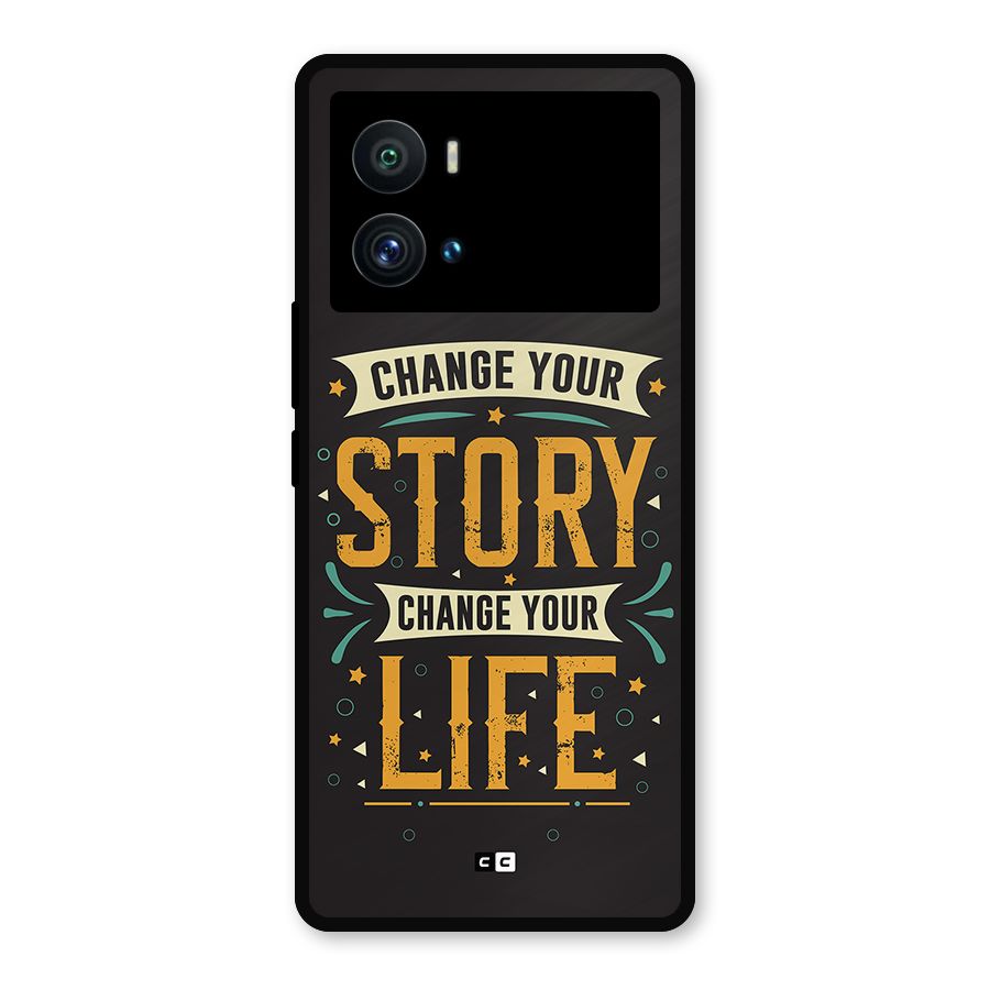 Change Your Life Metal Back Case for iQOO 9 Pro