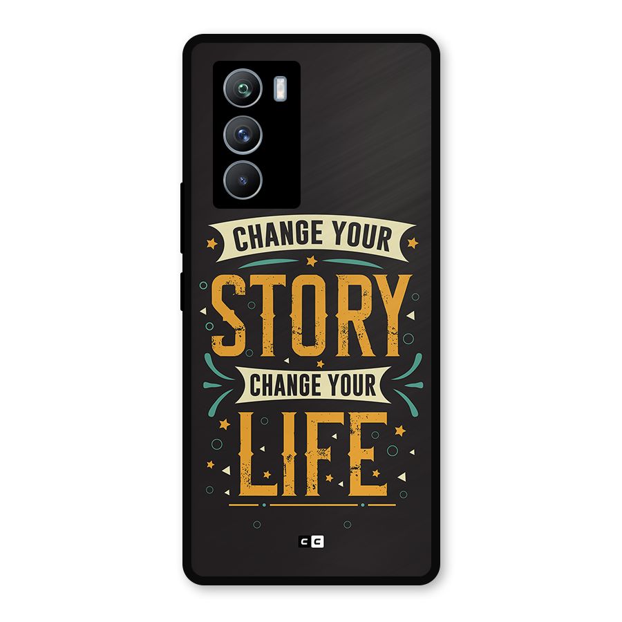 Change Your Life Metal Back Case for iQOO 9 SE