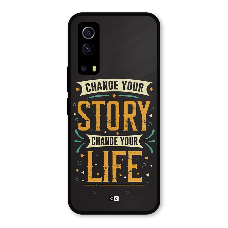 Change Your Life Metal Back Case for iQOO Z3