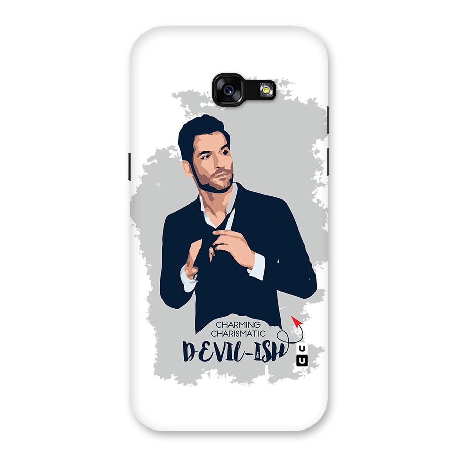 Charming Charismatic Lucifer Back Case for Galaxy A5 2017