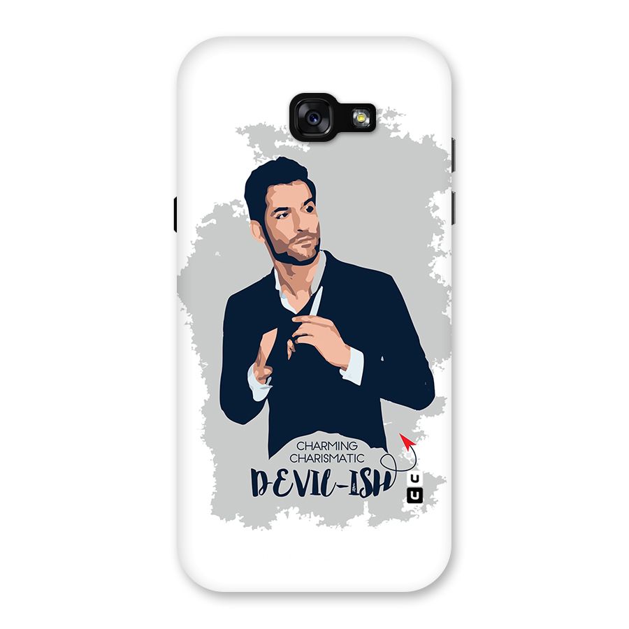 Charming Charismatic Lucifer Back Case for Galaxy A7 (2017)