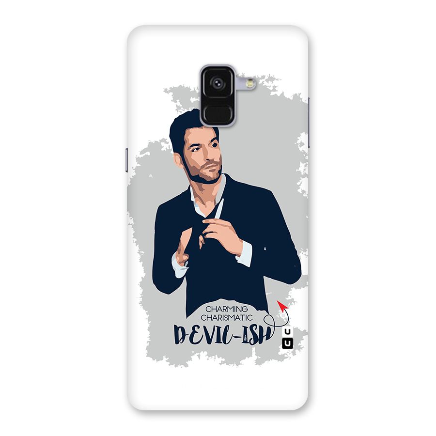 Charming Charismatic Lucifer Back Case for Galaxy A8 Plus