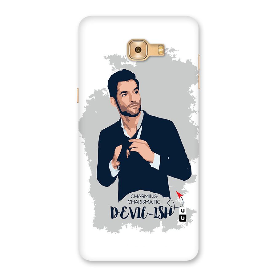 Charming Charismatic Lucifer Back Case for Galaxy C9 Pro