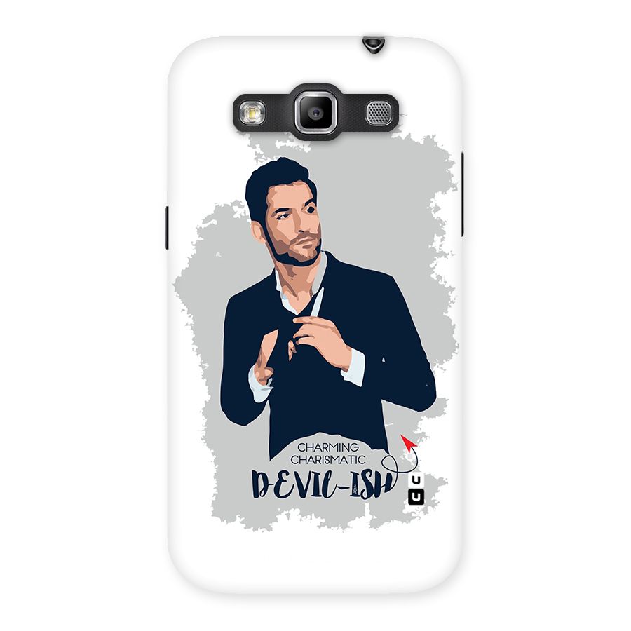 Charming Charismatic Lucifer Back Case for Galaxy Grand Quattro